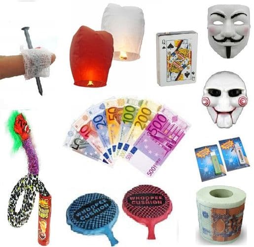Игрушки для розыгрыша