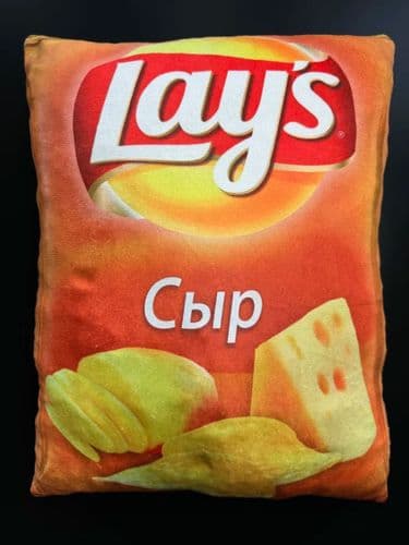 Декоративная подушка чипсы Lays Лейс, 45х30 см 5
