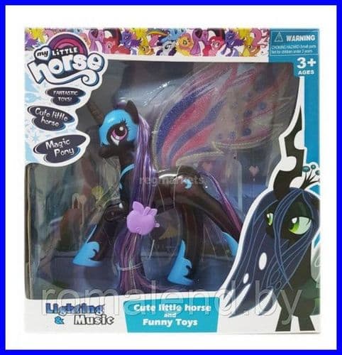 Пони My Little Pony Селестия, Луна, Рарити, Пинки Пай, Рэйнбоу-Радуга Дэш, Флаттершай, Эпплджек 3