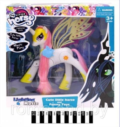Пони My Little Pony Селестия, Луна, Рарити, Пинки Пай, Рэйнбоу-Радуга Дэш, Флаттершай, Эпплджек