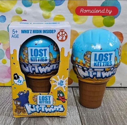 Котенок в молоке Lost kitties мороженое