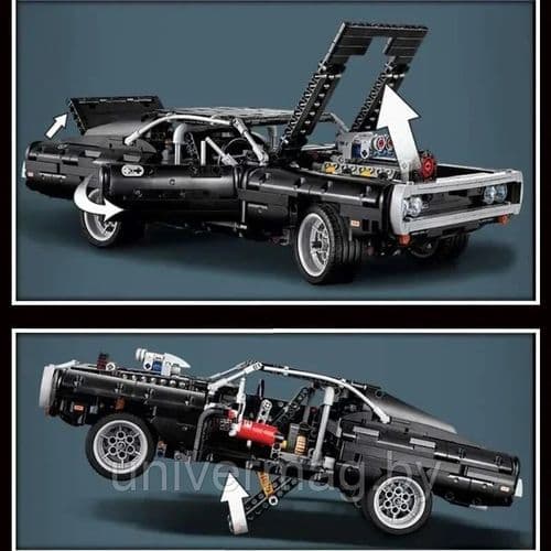 Конструктор большой ''Dodge Charger'' Доминика Торетто 1077 дет. 4
