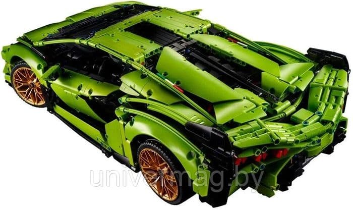 Конструктор для детей Техник Lamborghini Sian на радиоуправлении 3696 дет. 4