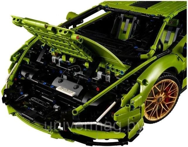 Конструктор для детей Техник Lamborghini Sian на радиоуправлении 3696 дет. 5