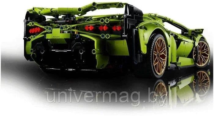 Конструктор для детей Техник Lamborghini Sian на радиоуправлении 3696 дет. 3
