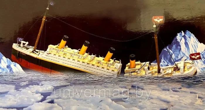 Конструктор большой ''Корабль Титаник'' 1507 дет 3