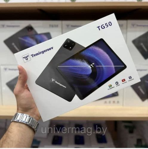 Планшет Android Temirgereev TG50 11'' 4/128GB с клавиатурой, мышью, стилусом, наушниками и чехлом 1