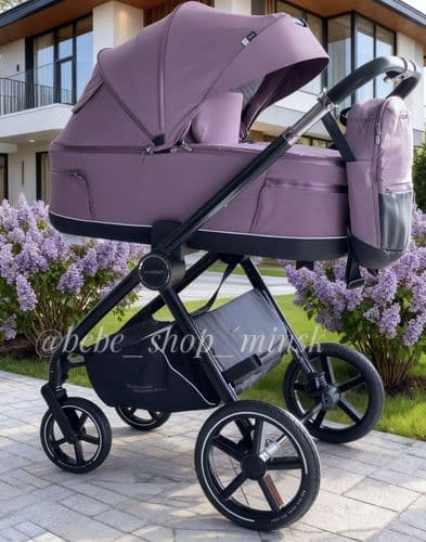 Коляска детская 2 в 1 с термолюлькой Luxmom