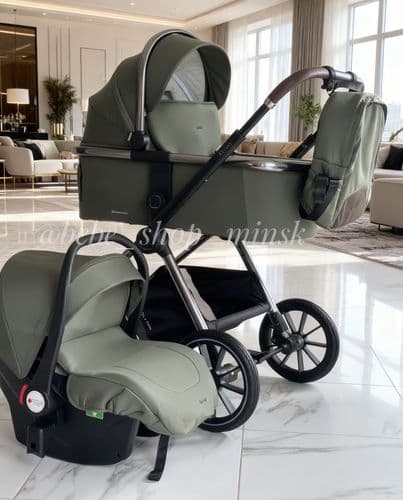 Коляска детская 3 в 1 Luxmom A2 5