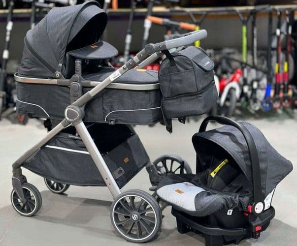 Детская коляска трансформер 2в1 Luxmom