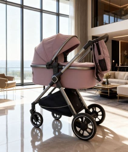 Коляска трансформер 2 в 1 Luxmom 560