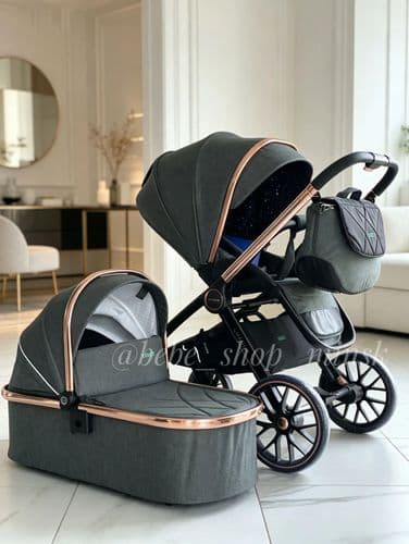 Детская коляска модульная 2в1 3в1 Luxmom 3