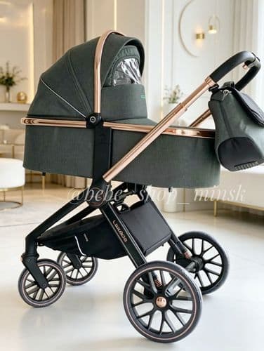 Детская коляска модульная 2в1 3в1 Luxmom