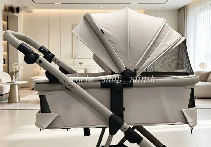 Коляска трансформер Luxmom 540 3 в 1 5