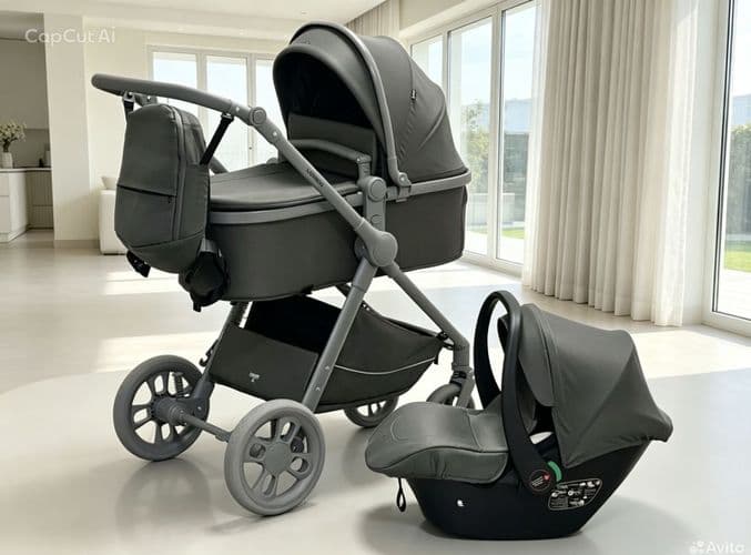 Коляска трансформер 3 в 1 Luxmom 530 3