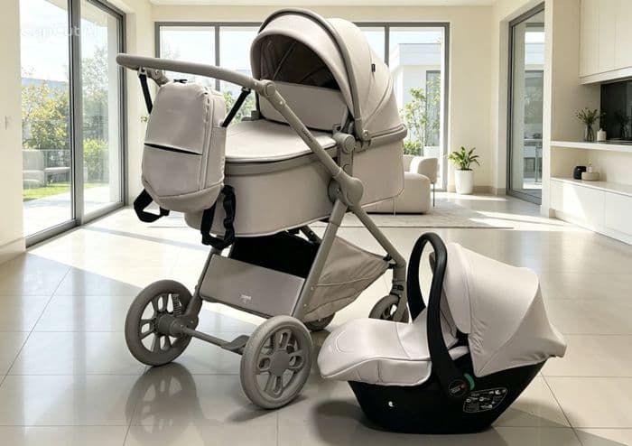 Коляска трансформер 3 в 1 Luxmom 530 2