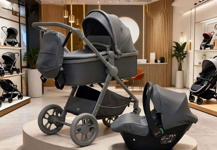 Коляска трансформер 3 в 1 Luxmom 530 1