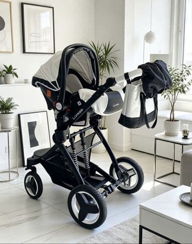 Детская коляска трансформер 3в1 Luxmom Х6 3