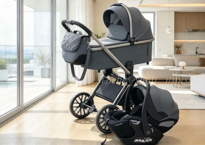 Коляска 3 в 1 Luxmom 811X 2