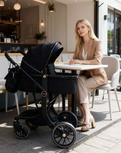 Коляска трансформер Luxmom 2 в 1/3 в 1 5
