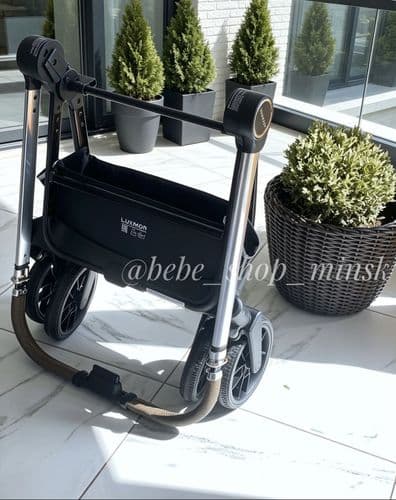 Коляска Luxmom B1 2 в 1 с перекидной ручкой 5