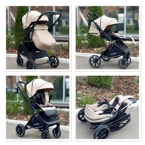 Прогулочная коляска с реверсивным блоком Luxmom 5