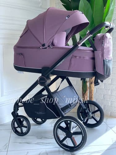 Коляска детская Luxmom 3 в 1 с термолюлькой 1