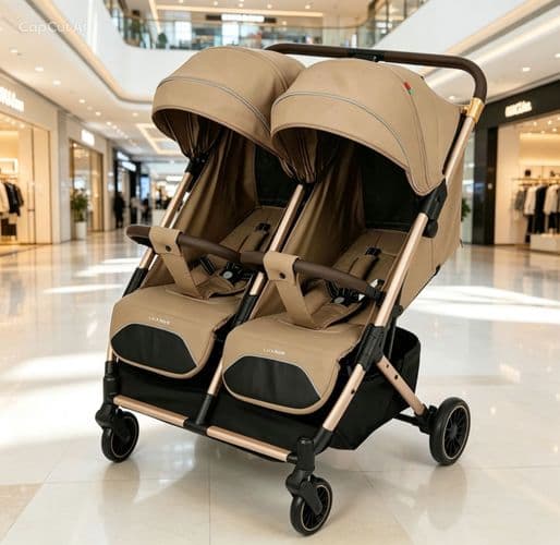 Коляска для двойни Luxmom 556 2