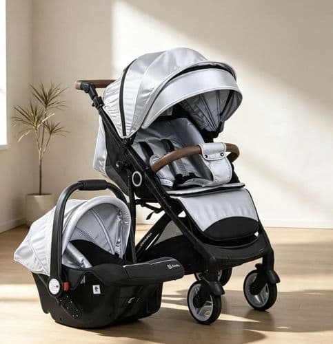 Коляска детская прогулочная Bino Angel comfort с автолюлькой