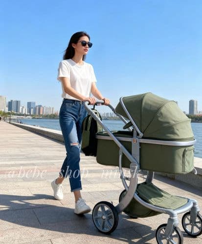 Коляска трансформер 2 в 1 Luxmom 3