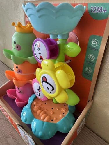 Игрушка для купания ''Цветочный фонтан с осьминогами'' 3