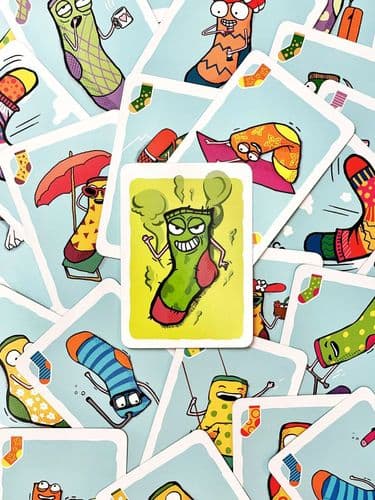 Настольная карточная игра Вонючий носок (игра для всей семьи, игра для детей) 5