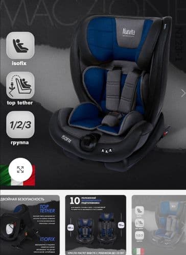 Автокресло Nuovita (Италия)