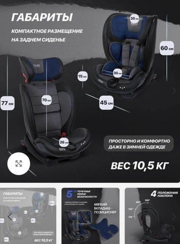 Автокресло Nuovita (Италия) 5