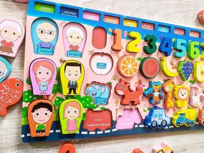 Развивающая игра Монтессори ''Магнитная рыбалка'' 3