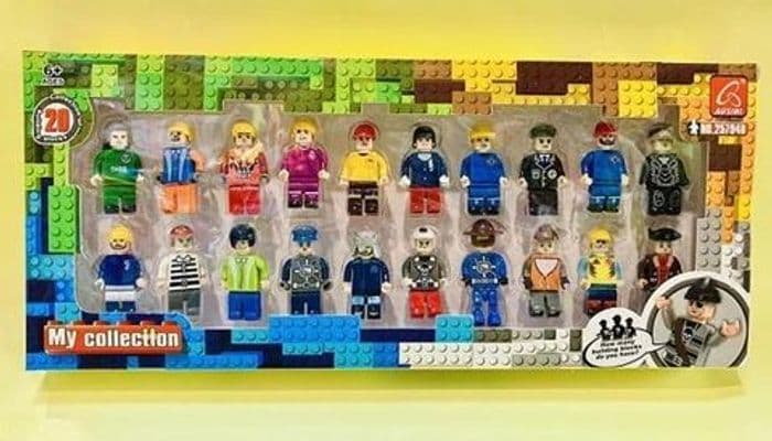 Человечки Лего Lego Minecraft 20 шт, фигурки герои серия майнкрафт my world, конструктор аналог лего 5