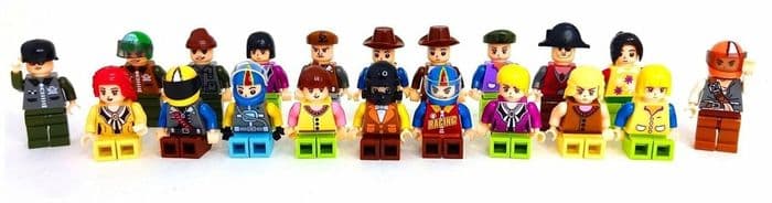 Человечки Лего Lego Minecraft 20 шт, фигурки герои серия майнкрафт my world, конструктор аналог лего 2