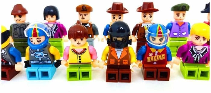 Человечки Лего Lego Minecraft 20 шт, фигурки герои серия майнкрафт my world, конструктор аналог лего 3