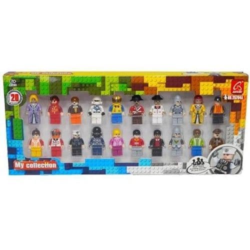 Человечки Лего Lego Minecraft 20 шт, фигурки герои серия майнкрафт my world, конструктор аналог лего 4