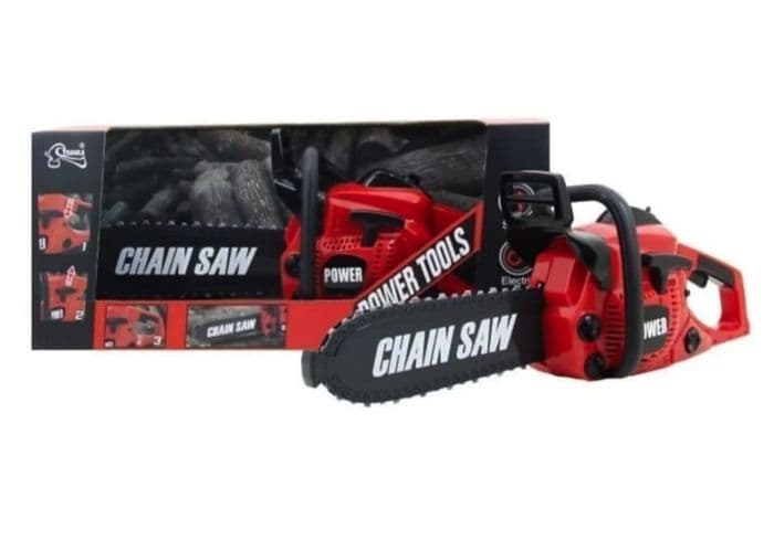 Детская большая игровая бензопила 50 см инструмент детский Power Tools