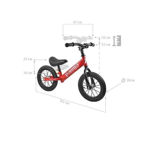 Беговел детский PANMA 12'' НАДУВНЫЕ колеса от 1 года 3