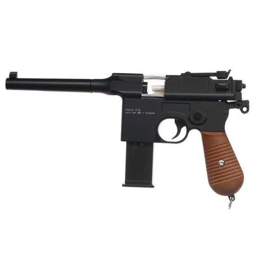 Пневматический пистолет пружинный Galaxy мини Mauser 712 G.12, 6 мм