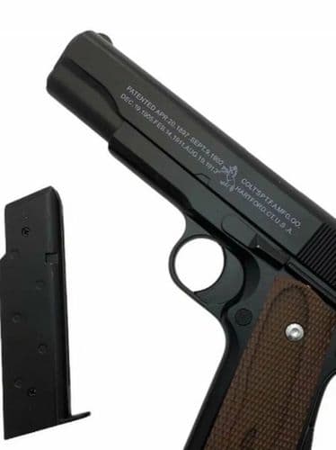 Детский игрушечный пневматический пистолет 1911A из металла, детская игрушечная пневматика воздушка 2