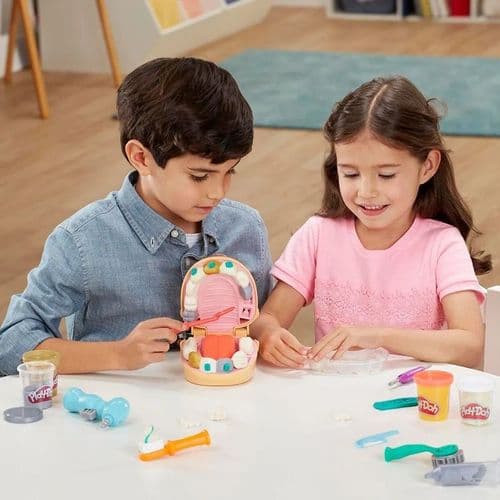 Набор для лепки Play-Doh Мистер Зубастик с золотыми зубами 3
