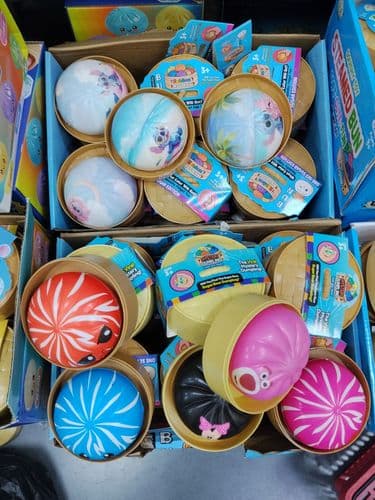 Мяч большой в форме пельменя, сенсорная игрушка для растягивания, разминания и снятия напряжения