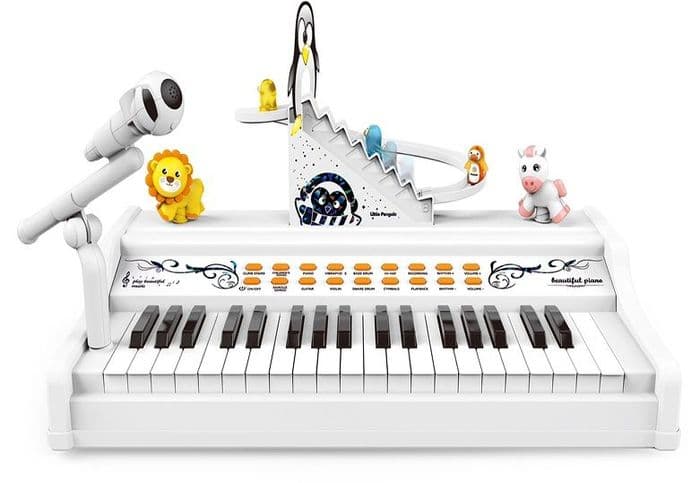 Детский синтезатор Bigfun, пианино, микрофон, USB, MP3, запись, 49 клавиш, 61 клавиша 3