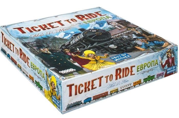 Настольная игра Hobby World Ticket to Ride: Европа. Настольная игра билет на поезд ОРИГИНАЛ Доставка 2