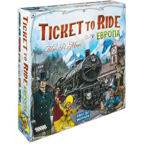 Настольная игра Hobby World Ticket to Ride: Европа. Настольная игра билет на поезд ОРИГИНАЛ Доставка