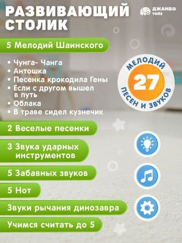 Развивающий игровой стол для самых маленьких 10 в 1, бизистол, бизиборд, музыкальный столик, сортер 2