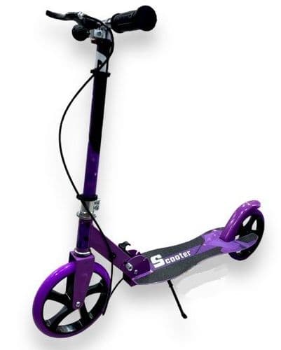Самокат Scooter 3623B двухколесный, складной, подростковый с ручным тормозом ДОСТАВКА 2